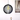 Elegant Circulo round pendant ceiling light with LED bulb hanging over a minimalist dining table – perfect for modern interiors.