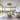 Contemporary living room with flush mount ceiling light, highlighting modern lighting style and natural home design.